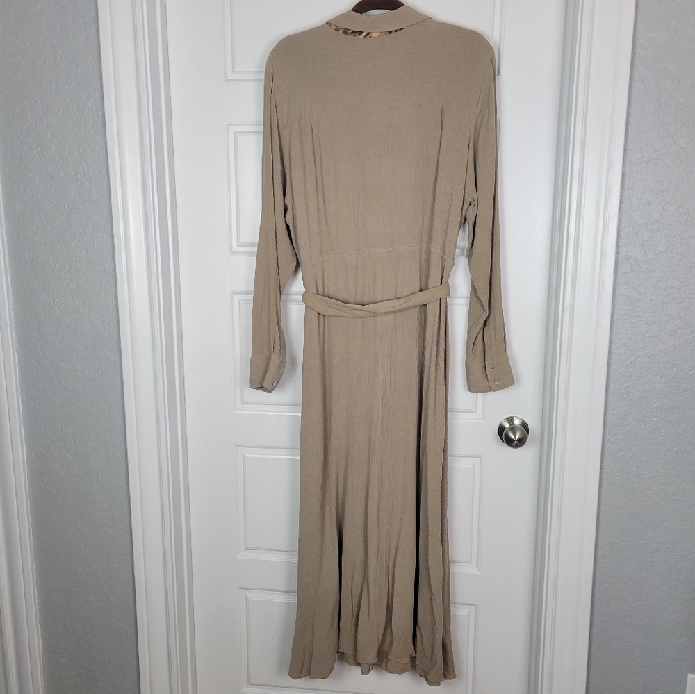 Soft Surroundings Women's Savanna tan maxi dress size 2X - Picture 5 of 8